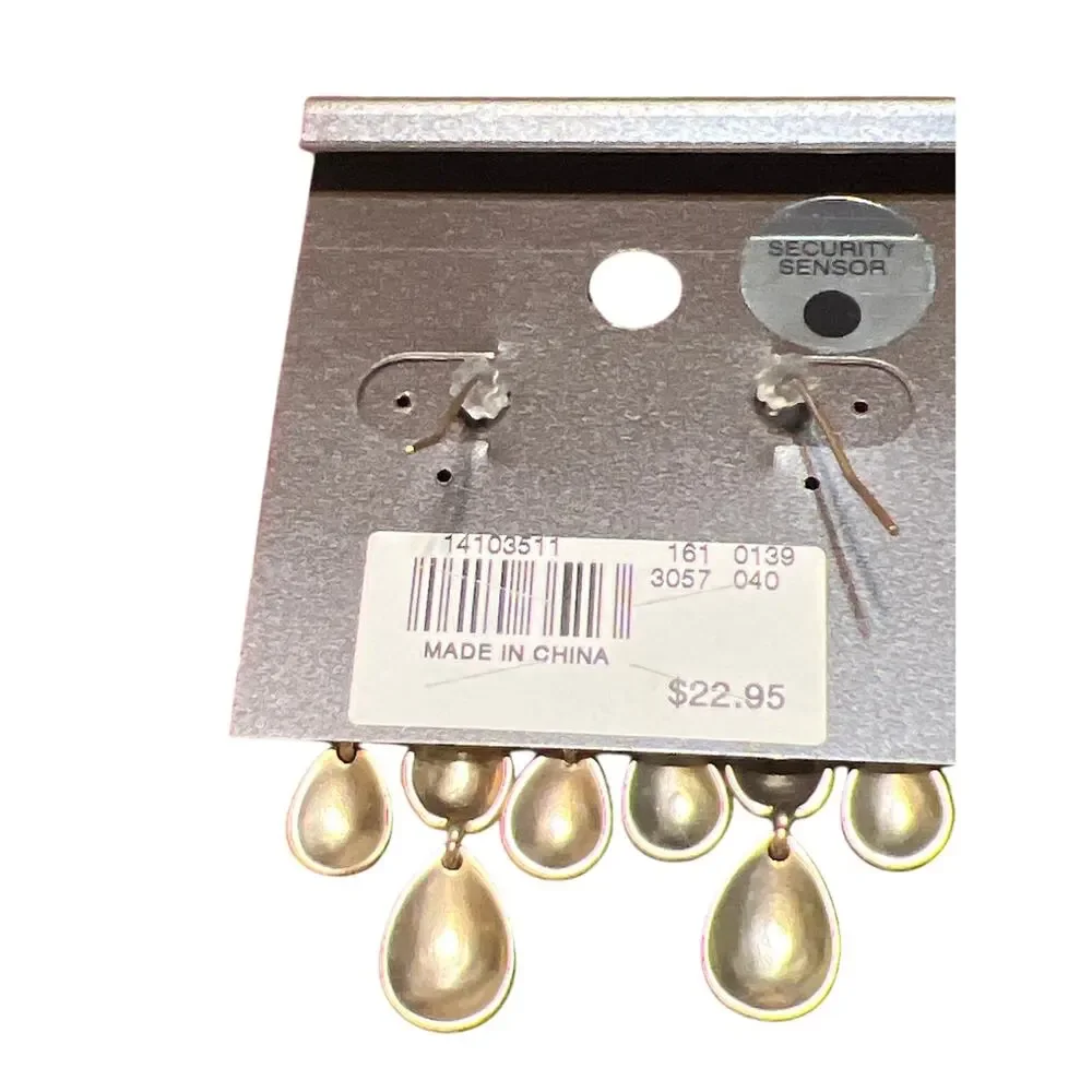 The Limited Dangle Gold Tone Earrings